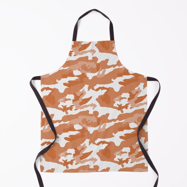Artikelvorschau, Nahtloses Tarnmuster in Weiß und Orange. entworfen und verkauft von pattern-archive.