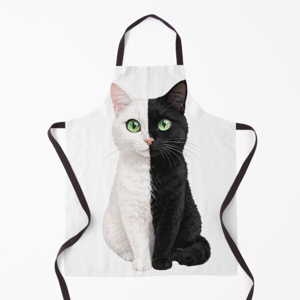 Item preview, cat black whit designed and sold by Snurly.