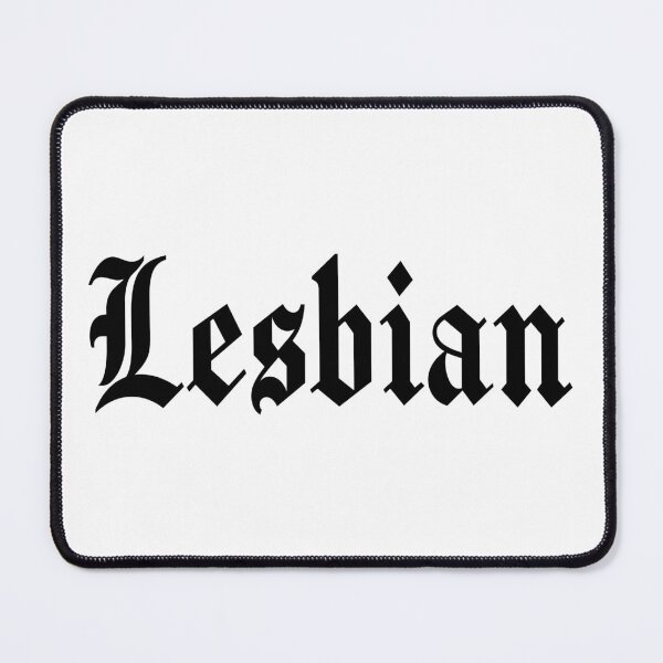 Item preview, Lesbian Gothic Typography Dark Academia Queer designed and sold by HIGHDIE STUDIOS.