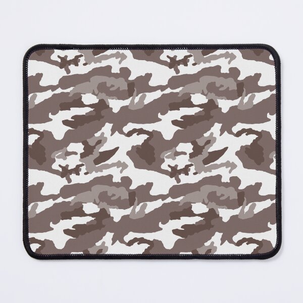 Item preview, White And Chocolate Camo Pattern Seamless designed and sold by pattern-archive.
