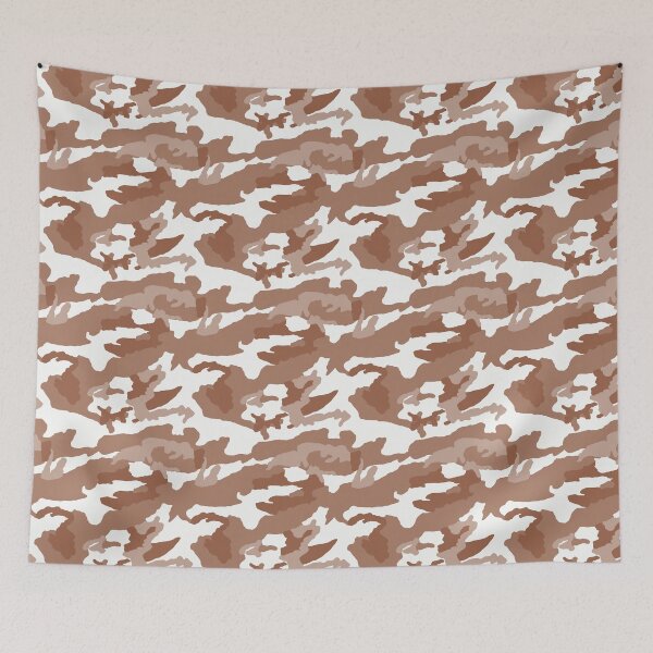 Item preview, White And Copper Camo Pattern Seamless designed and sold by pattern-archive.