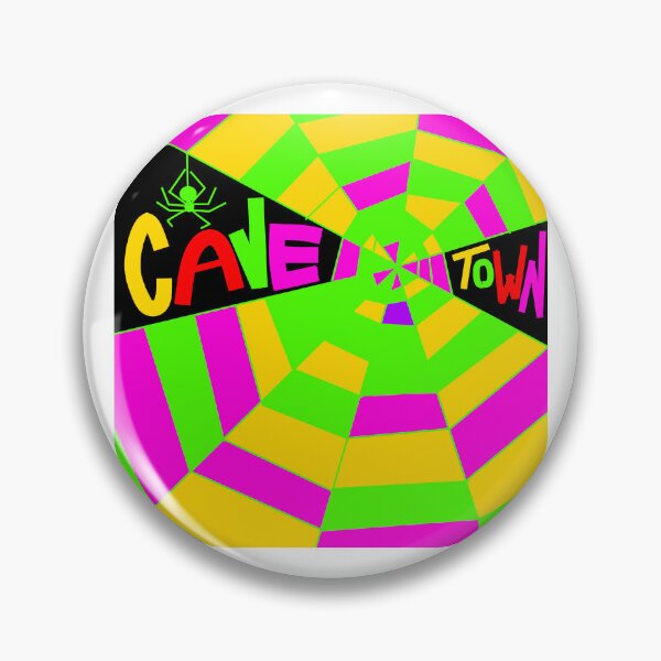 Item preview, Cavetown Colorful Abstract Spider Web designed and sold by TomelaGio.