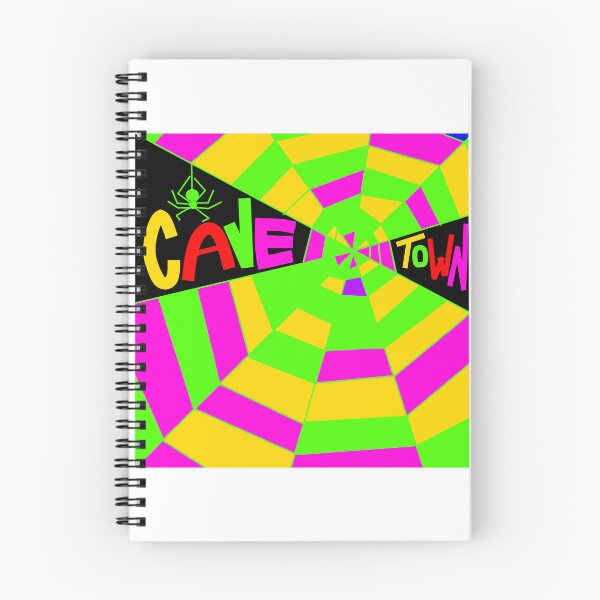 Item preview, Cavetown Colorful Abstract Spider Web designed and sold by TomelaGio.