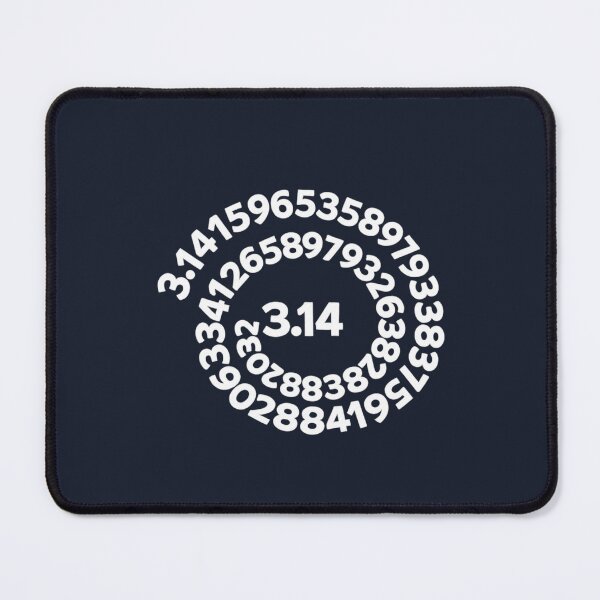 Item preview, Infinite Pi Digits Minimal Math Circle designed and sold by PunchDrop.