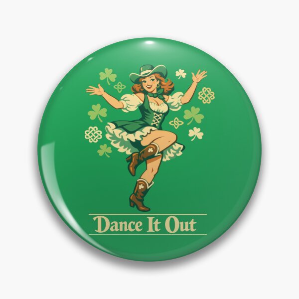 Item preview, St Patricks Day Cowgirl Irish Dance Style designed and sold by SplashTastic.
