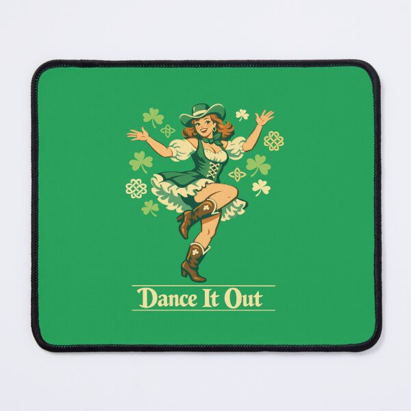 Item preview, St Patricks Day Cowgirl Irish Dance Style designed and sold by SplashTastic.