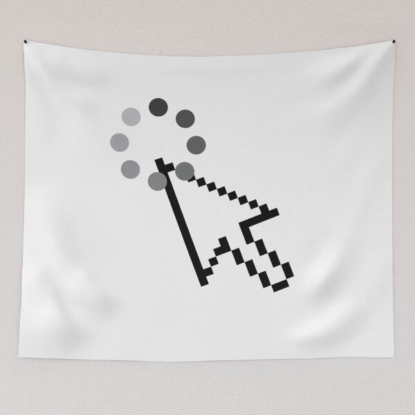 Item preview, Loading... Please Wait - Retro Pixel Cursor designed and sold by ConfusedDev.