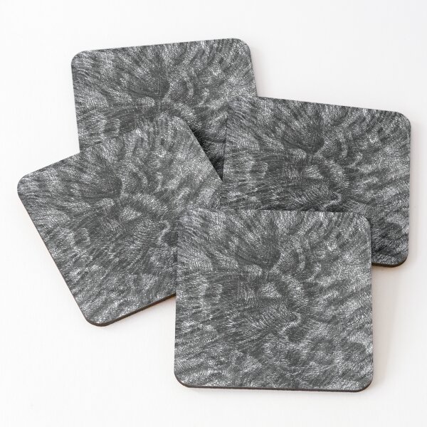 Item preview, Abstract black sketch a1201 designed and sold by liquid-print.