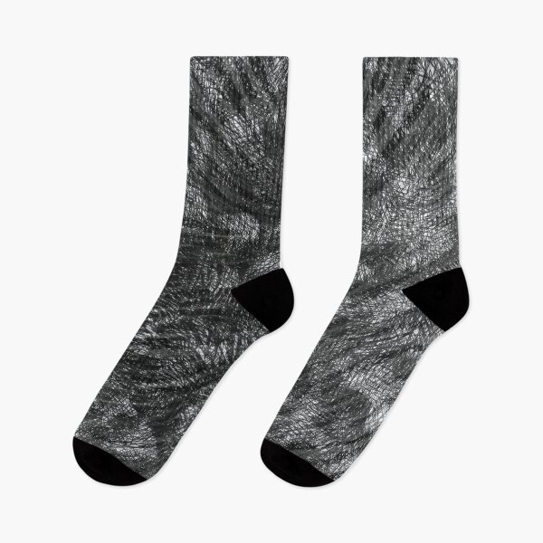 Item preview, Abstract black sketch a1201 designed and sold by liquid-print.