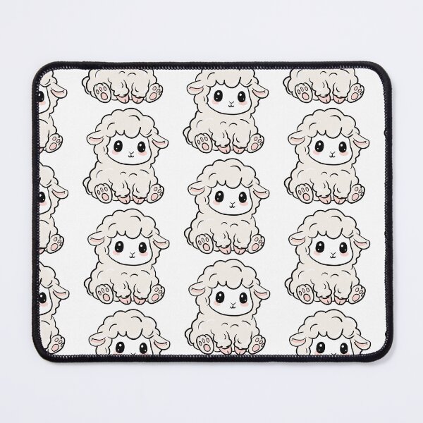 Item preview, Cute Kawaii Lamb Sticker - Adorable Fluffy Baby Sheep designed and sold by LYAN-STORE.