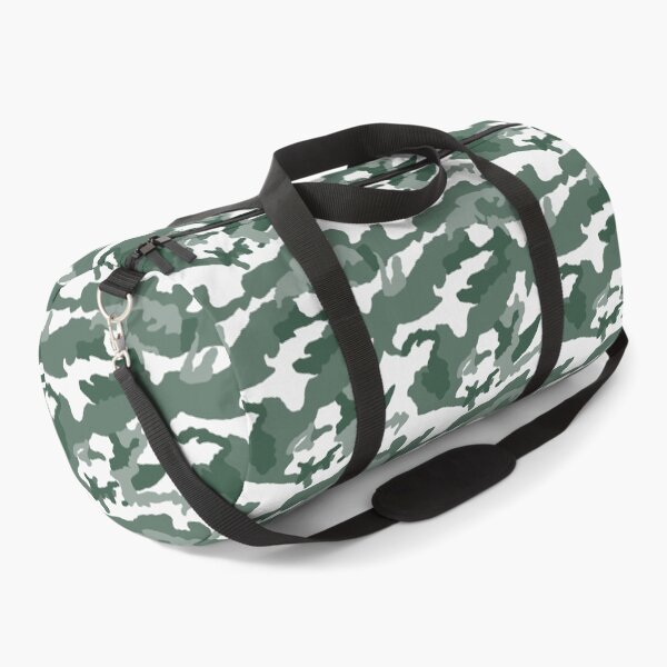 Item preview, White And Forest Green Camo Pattern Seamless designed and sold by pattern-archive.