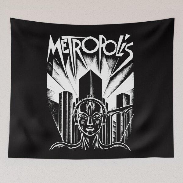 Item preview, Graphic image of the classic Fritz LANG Metropolis Movie poster designed and sold by bluefrog.