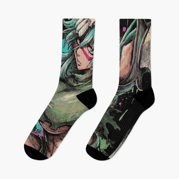 Item preview, Curvaceous Espada Inspired Style – Long Wavy Green Hair Adult Form Art designed and sold by Senpaiwaves.