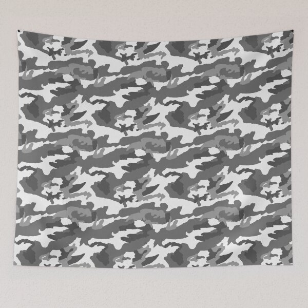 Item preview, White And Gray Camo Pattern Seamless designed and sold by pattern-archive.