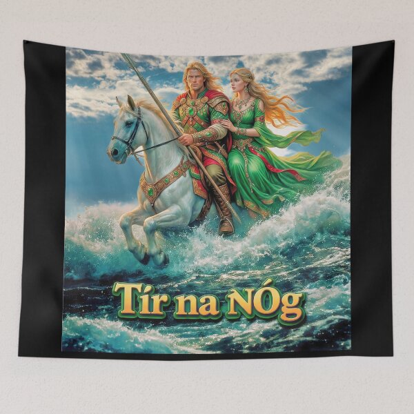 Item preview, Tír na nÓg The legend of Tír na nÓg and The Land of Eternal Youth is one of Ireland’s most ancient tales. designed and sold by OliDesigns.