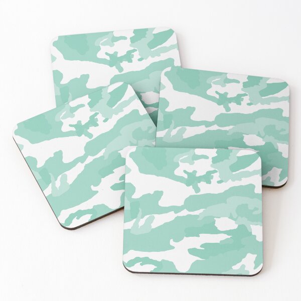 Item preview, White And Green Camo Pattern Seamless designed and sold by pattern-archive.
