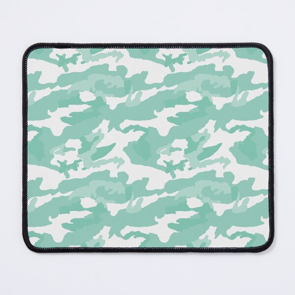 Item preview, White And Green Camo Pattern Seamless designed and sold by pattern-archive.