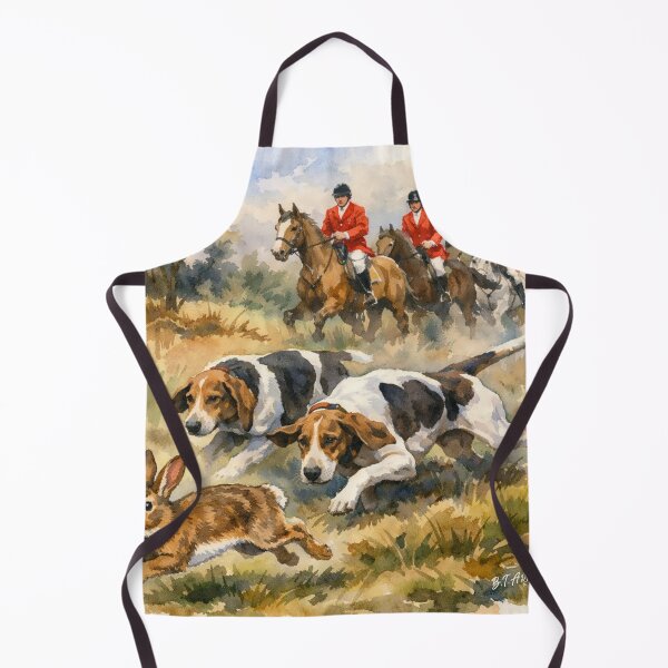 Item preview, Chasing the Wind – Field Hounds, Watercolor designed and sold by TammyHunterArt.
