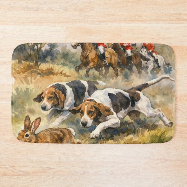 Item preview, Chasing the Wind – Field Hounds, Watercolor designed and sold by TammyHunterArt.