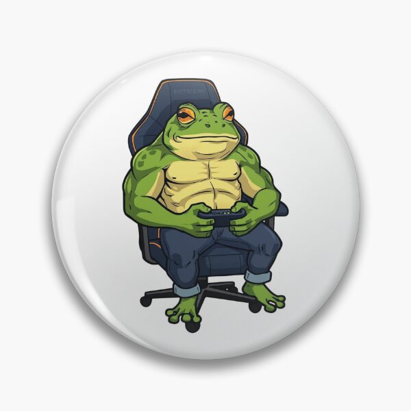 Item preview, Buff Gamer Frog Controller Mode Activated designed and sold by Katzpy.