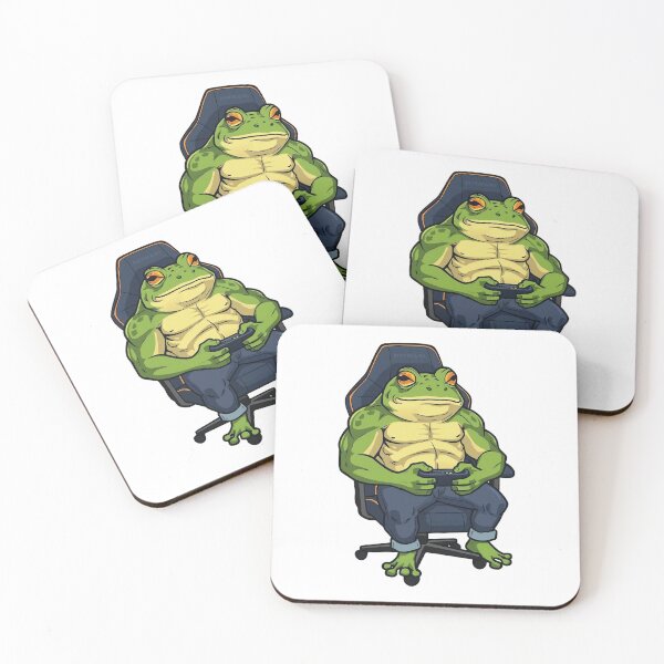 Item preview, Buff Gamer Frog Controller Mode Activated designed and sold by Katzpy.