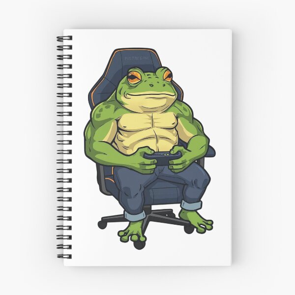 Item preview, Buff Gamer Frog Controller Mode Activated designed and sold by Katzpy.