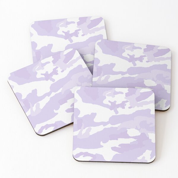 Artikelvorschau, Nahtloses Camouflage-Muster in Weiß und Lavendel. entworfen und verkauft von pattern-archive.