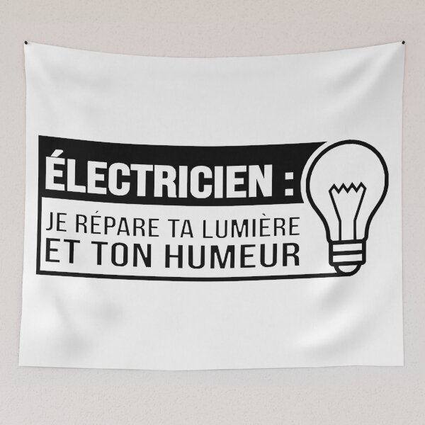 Item preview, I Fix Your Light And Your Mood – Funny Electrician Design designed and sold by SweetManar.