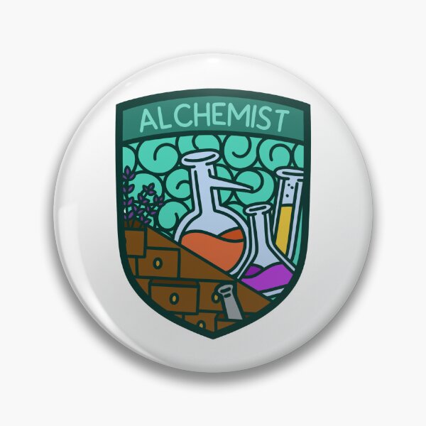 Item preview, Alchemist Class Badge designed and sold by Gainful-bhaji0.
