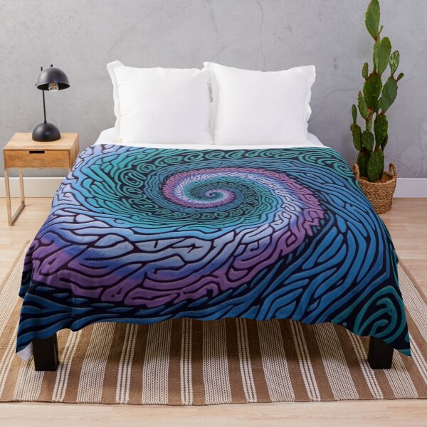 Aperçu de l'œuvre Nouvelle-Zélande Maori Paua Pattern Koru Design 797 créée et vendue par GrinGalore.