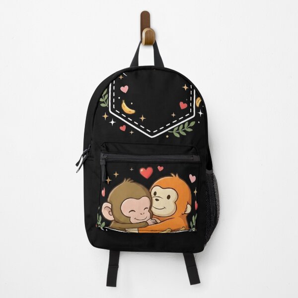 Item preview, Baby Monkey Punch and Ora-Mama Funny Cartoon Illustration designed and sold by VGAfanatic.
