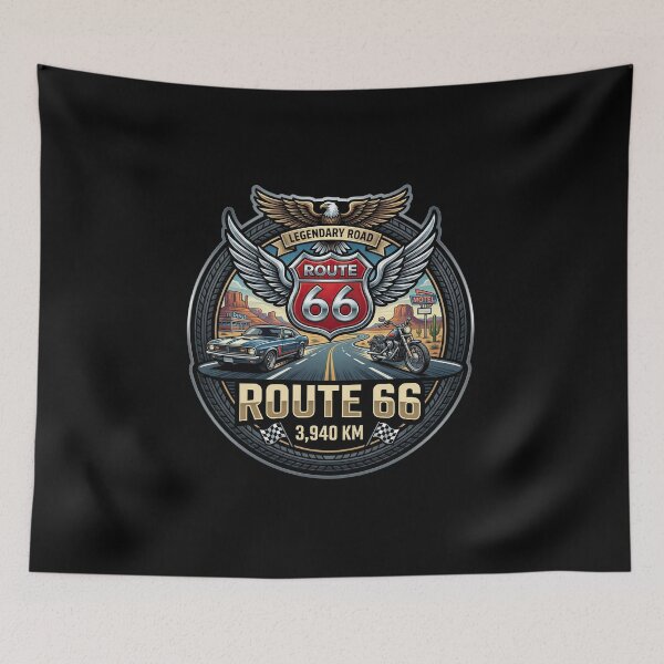 Artikelvorschau, Route 66 Klassisches Reisedesign der Mutterstraße entworfen und verkauft von enzoade.