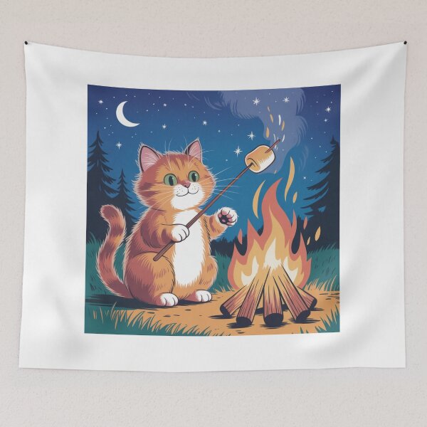 Item preview, Campfire Cat designed and sold by MONI854.