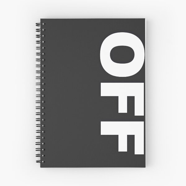 Item preview, OFF — White Minimal Bold Type Statement designed and sold by WORDPAUSE.