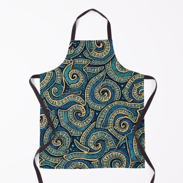 Item preview, New Zealand Māori Paua Pattern Koru Design 801 designed and sold by GrinGalore.