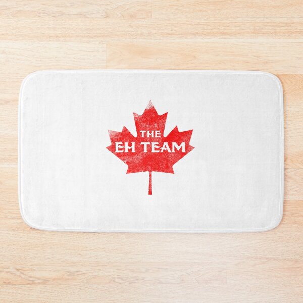 Item preview, Canada Eh Team Maple Leaf Flag Vintage designed and sold by Lumière Color Studio.