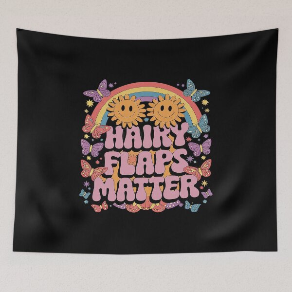 Item preview, Hairy Flaps Matter Embarrassing Adult Humor Men Women designed and sold by joyouartArt.