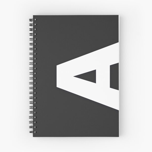 Item preview, A — White Minimal Bold Type Statement designed and sold by WORDPAUSE.
