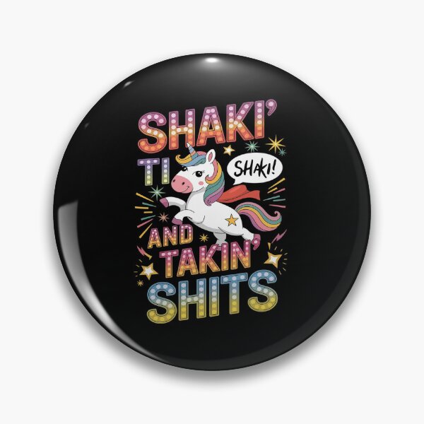 Item preview, Shakin' Tits and Takin Shits Unicorn Dirty Adult Humor designed and sold by angolinnArt.