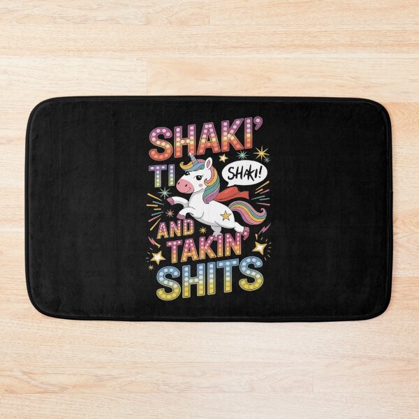 Item preview, Shakin' Tits and Takin Shits Unicorn Dirty Adult Humor designed and sold by angolinnArt.