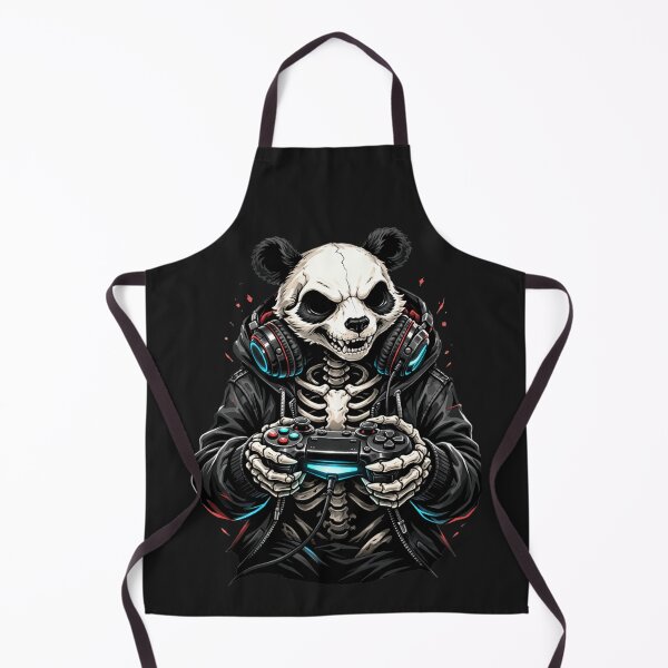Item preview, Panda Skeleton Gamer – Competitive Neon Gaming Aesthetic Art designed and sold by ColorSplash123.