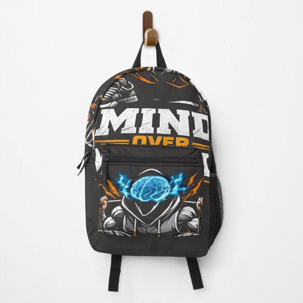 Item preview, Mind Over Muscle – Gym Motivation Workout Streetwear Design designed and sold by RAW-LINE.