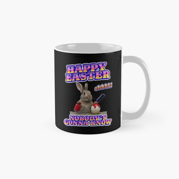Item preview, Happy Bunny painting Easter egg with nail polish designed and sold by mama-creative.