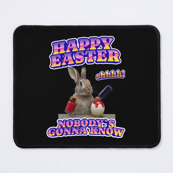Item preview, Happy Bunny painting Easter egg with nail polish designed and sold by mama-creative.