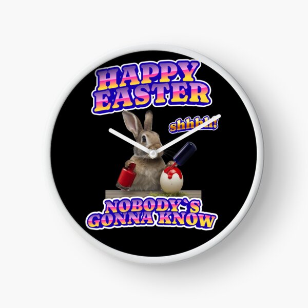 Item preview, Happy Bunny painting Easter egg with nail polish designed and sold by mama-creative.