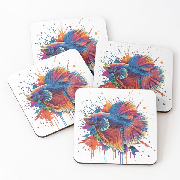 Item preview, fighting fish designed and sold by Tee-JayD-sign.