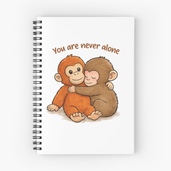 Artikelvorschau, Punch Monkey You Are Never Alone Hug entworfen und verkauft von The Engineer.