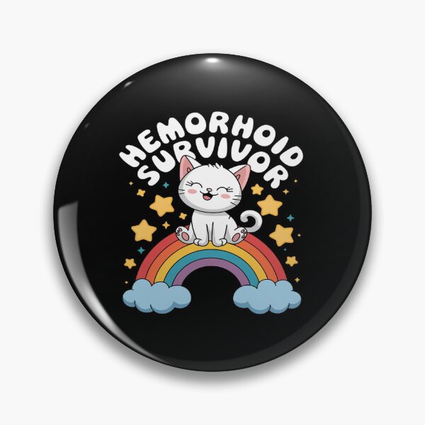 Item preview, Hemorrhoid Survivor Cat  designed and sold by joyouartArt.