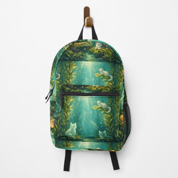 Item preview, Kelp Forest - sea art and cats designed and sold by DamioPolArt.