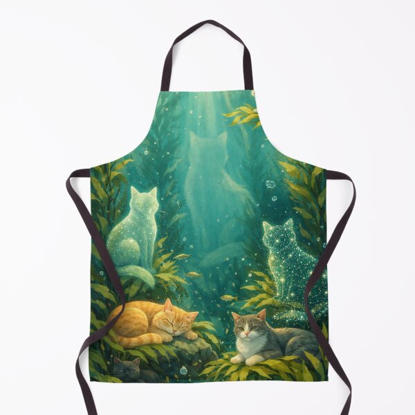 Item preview, Kelp Forest - sea art and cats designed and sold by DamioPolArt.